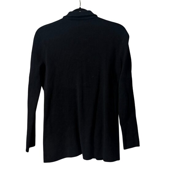 J.Crew Schoolboy Sweater Blazer Black Size S | Cotton Knit Preppy Academia | G93 - Picture 4 of 16